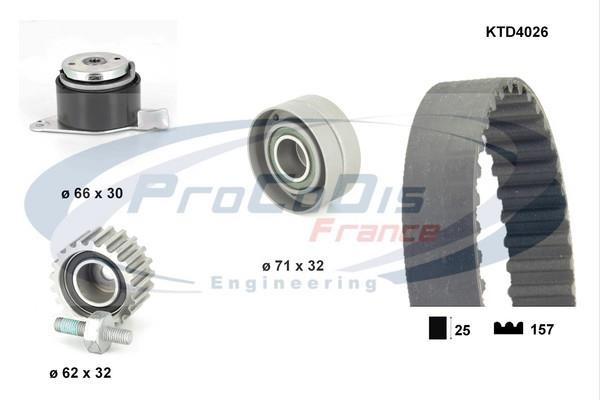 Procodis France KTD4026 Timing Belt Kit KTD4026