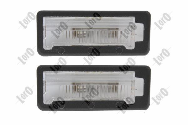 01656900LED Abakus Licence Plate Lamp, towbar