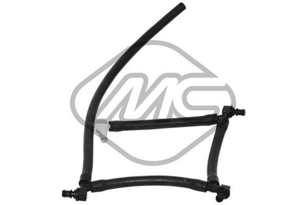 Engine lubrication system Ford Fiesta: 91999 Metalcaucho Oil Hose