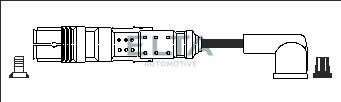 ELTA Automotive ET4017 Ignition cable kit ET4017