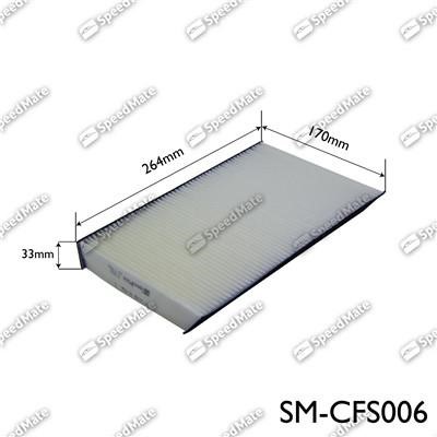 Speedmate SM-CFS006 Filter, interior air SMCFS006