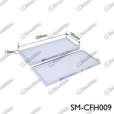 Speedmate SM-CFH009 Filter, interior air SMCFH009