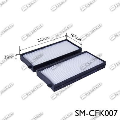 Speedmate SM-CFK007 Filter, interior air SMCFK007