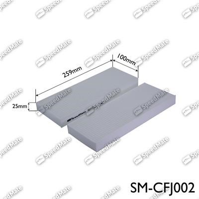 Speedmate SM-CFJ002 Filter, interior air SMCFJ002