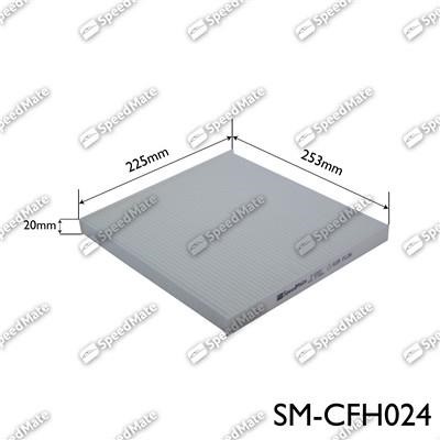 Speedmate SM-CFH024 Filter, interior air SMCFH024