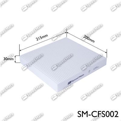 Speedmate SM-CFS002 Filter, interior air SMCFS002