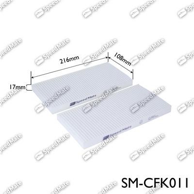 Speedmate SM-CFK011 Filter, interior air SMCFK011