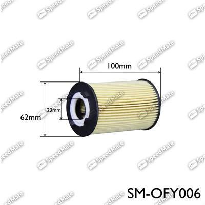 Speedmate SM-OFY006 Oil Filter SMOFY006