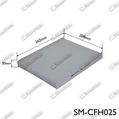 Speedmate SM-CFH025 Filter, interior air SMCFH025