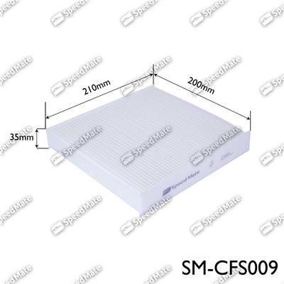 Speedmate SM-CFS009 Filter, interior air SMCFS009