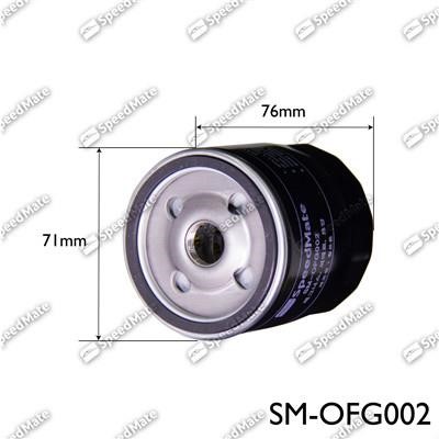 Speedmate SM-OFG002 Oil Filter SMOFG002