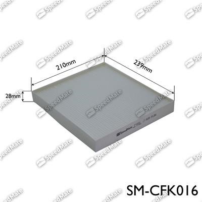 Speedmate SM-CFK016 Filter, interior air SMCFK016