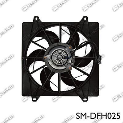 Speedmate SM-DFH025 Fan, radiator SMDFH025