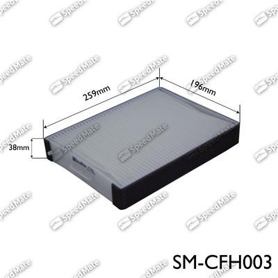 Speedmate SM-CFH003 Filter, interior air SMCFH003