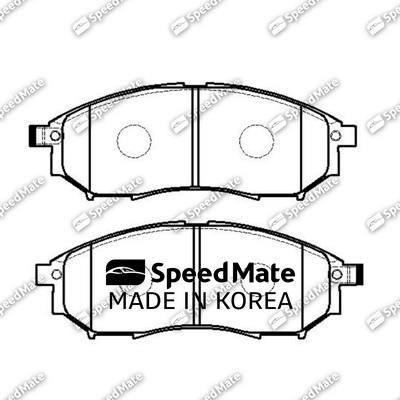 Speedmate SM-BPJ050 Brake Pad Set, disc brake SMBPJ050
