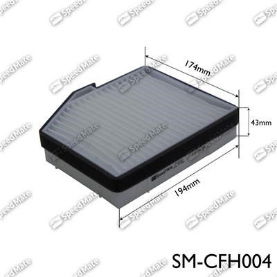 Speedmate SM-CFH004 Filter, interior air SMCFH004