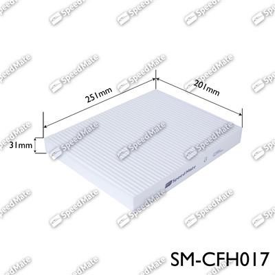 Speedmate SM-CFH017 Filter, interior air SMCFH017
