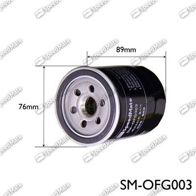 Speedmate SM-OFG003 Oil Filter SMOFG003