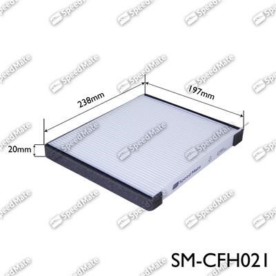 Speedmate SM-CFH021 Filter, interior air SMCFH021