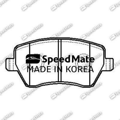 Speedmate SM-BPJ027 Front disc brake pads, set SMBPJ027