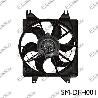 Speedmate SM-DFH001 Fan, radiator SMDFH001