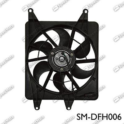 Speedmate SM-DFH006 Fan, radiator SMDFH006