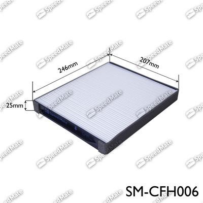 Speedmate SM-CFH006 Filter, interior air SMCFH006