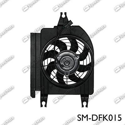 Speedmate SM-DFK015 Fan, radiator SMDFK015