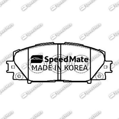 Speedmate SM-BPJ234 Front disc brake pads, set SMBPJ234