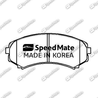 Speedmate SM-BPJ186 Front disc brake pads, set SMBPJ186