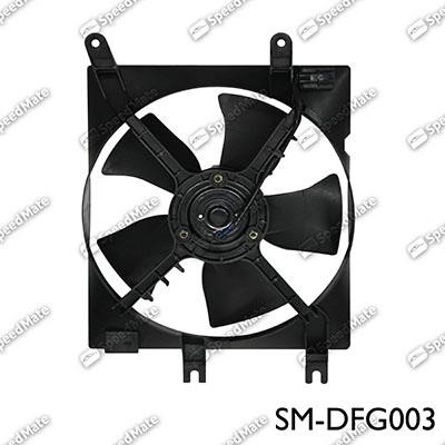 Speedmate SM-DFG003 Fan, radiator SMDFG003