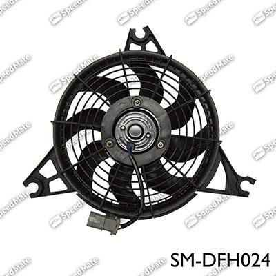 Speedmate SM-DFH024 Fan, radiator SMDFH024