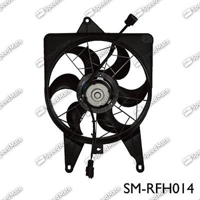 Speedmate SM-RFH014 Fan, radiator SMRFH014