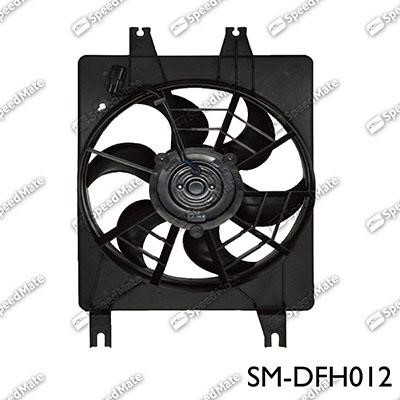 Speedmate SM-DFH012 Fan, radiator SMDFH012