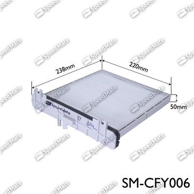 Speedmate SM-CFY006 Filter, interior air SMCFY006