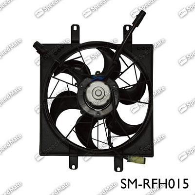 Speedmate SM-RFH015 Fan, radiator SMRFH015