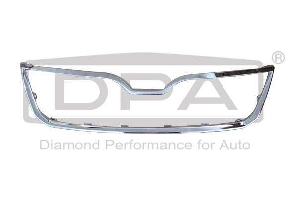 Bumper moulding Skoda: 88531814102 Diamond/DPA Molding bumper grille