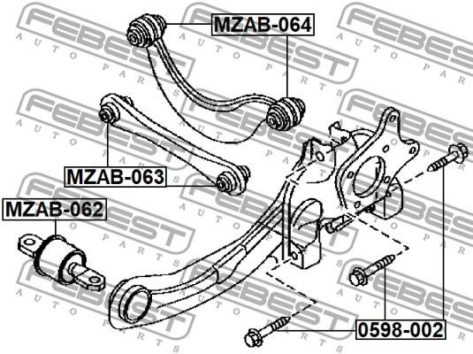 Buy Febest 0598-002 at a low price in United Arab Emirates!