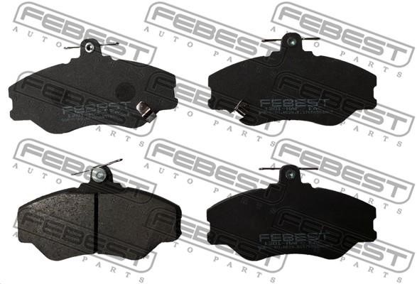 Febest 1201-HAF Brake Pad Set, disc brake 1201HAF