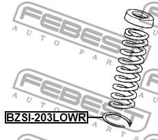 Buy Febest BZSI-203LOWR at a low price in United Arab Emirates!