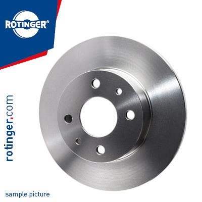 Rotinger RT 12050 Rear brake disc, non-ventilated RT12050