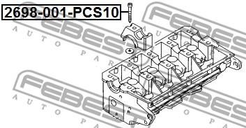 Buy Febest 2698-001-PCS10 at a low price in United Arab Emirates!