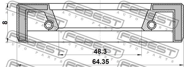 Buy Febest 95FAY-50640808X at a low price in United Arab Emirates!