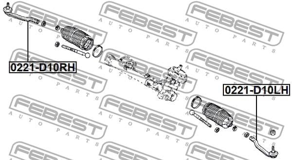 Buy Febest 0221-D10RH at a low price in United Arab Emirates!