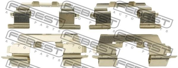 Febest 1203-ACCF Mounting kit brake pads 1203ACCF