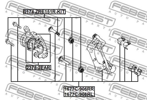 Buy Febest 1677C-906RR at a low price in United Arab Emirates!