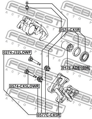 Buy Febest 0577C-CX5R at a low price in United Arab Emirates!