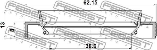 Buy Febest 95HBY-40620813C at a low price in United Arab Emirates!