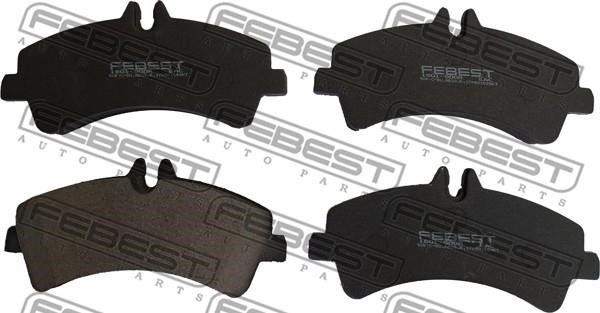 Febest 1601-900R Brake Pad Set, disc brake 1601900R