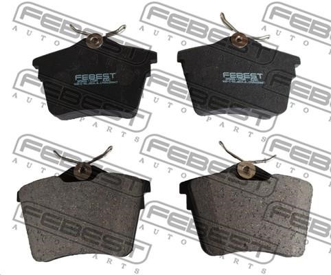 Febest 2501-C5R Brake Pad Set, disc brake 2501C5R